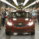 America’s first Chevrolet Cruze rolls off the assembly line at Lordstown.